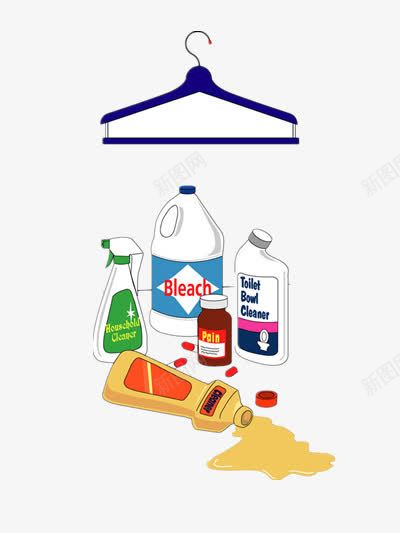 家居用品png免抠素材_新图网 https://ixintu.com 创意 家居 广告 衣架 设计