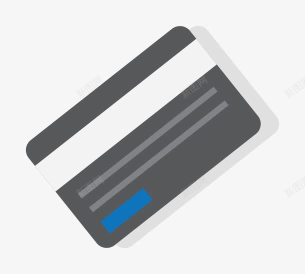 信用卡黑白矢量图ai免抠素材_新图网 https://ixintu.com 信用卡 渐变 黑白 矢量图
