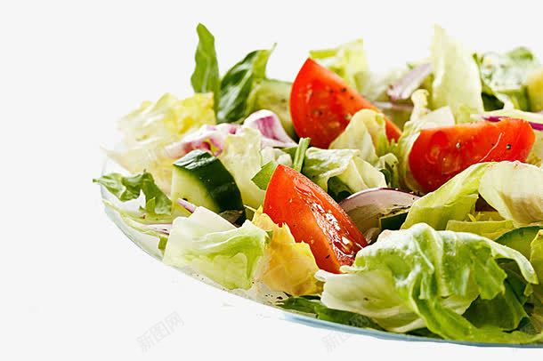 蔬菜沙拉png免抠素材_新图网 https://ixintu.com 减肥食品 减肥餐 沙拉 番茄 蔬菜