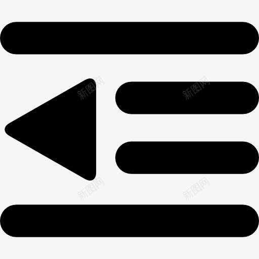 文本侧选项接口符号图标png_新图网 https://ixintu.com 侧 按钮 接口 文本 符号 箭头 行 选项