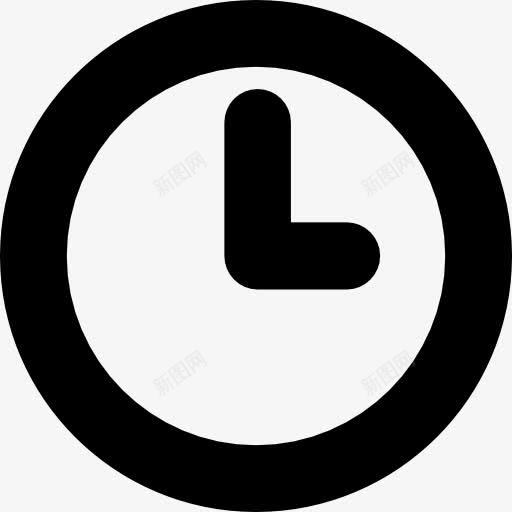 模拟时钟图标png_新图网 https://ixintu.com 分钟 小时 工具 接口 时钟 时间