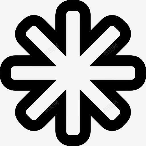 星号的轮廓图标png_新图网 https://ixintu.com 接口 星号 标志 概述 轮廓 通用接口