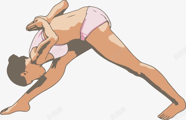 运动健身的人物插画png免抠素材_新图网 https://ixintu.com 健身 卡通人物 塑身 手绘 手绘人物 手绘运动 运动