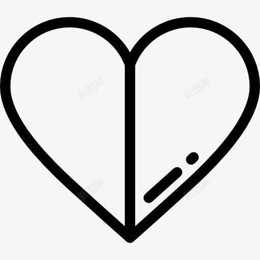 心图标png_新图网 https://ixintu.com 像情人 和平的心 形状 形状和符号 爱 界面