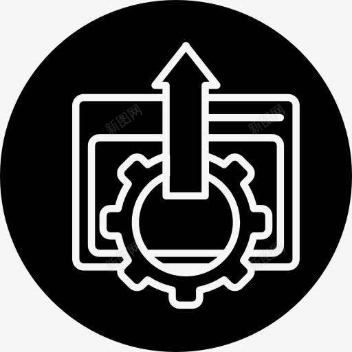 浏览器设置一圈薄大纲符号图标png_新图网 https://ixintu.com 圈 接口 搜索引擎全 浏览器 符号 薄 设置 象征 配置