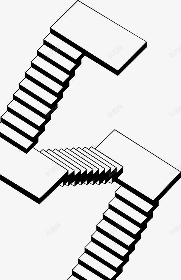 黑色阶梯png免抠素材_新图网 https://ixintu.com 榛戣壊 鍑犱綍 鐧婚珮 闃舵