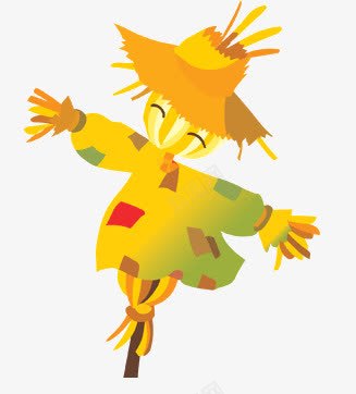 卡通的稻草人png免抠素材_新图网 https://ixintu.com 卡通 稻草 稻草人 素材