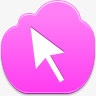 光标箭头Pinkcloudicons图标png_新图网 https://ixintu.com arrow cursor 光标 箭头
