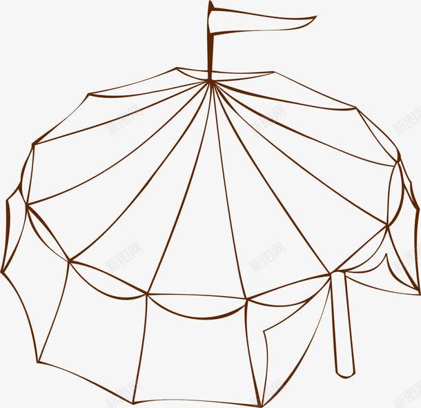 白色的帐篷png免抠素材_新图网 https://ixintu.com 居住 帐篷 白色 蒙古包