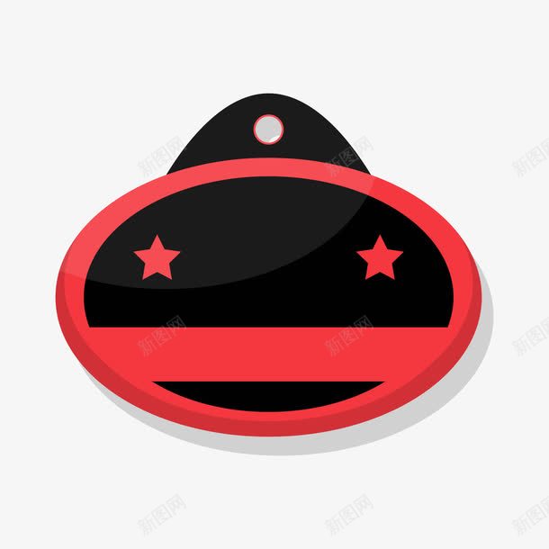 红色椭圆形促销标签png免抠素材_新图网 https://ixintu.com 促销标签 文案背景 活动标签 红色标签 背景装饰