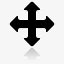 光标移动反射图标png_新图网 https://ixintu.com cursor move 光标 移动