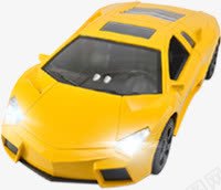 黄色玩具汽车逼真png免抠素材_新图网 https://ixintu.com 汽车 玩具 逼真 黄色