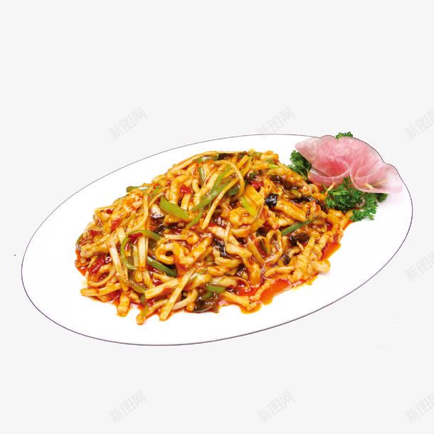 鱼香肉丝png免抠素材_新图网 https://ixintu.com 肉 肉丝 菜 食物