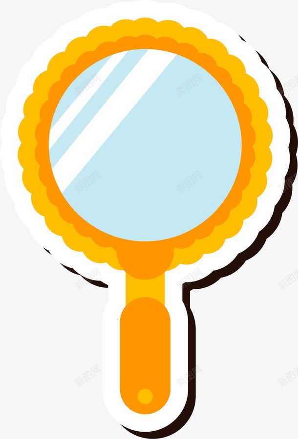 扁平卡通网页镜子化妆品icon图标png_新图网 https://ixintu.com 化妆品icon 化妆品图标 卡通图标 卡通镜子 图标 扁平图标 网页图标
