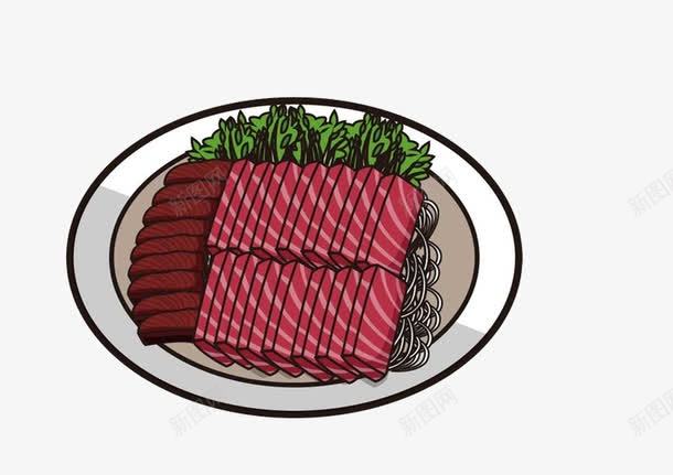 手绘午餐肉png免抠素材_新图网 https://ixintu.com 午餐肉 美味 美食 食物