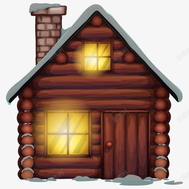卡通圣诞雪屋图png免抠素材_新图网 https://ixintu.com 卡通雪屋 圣诞节 小房子 房子 精美 节日装饰