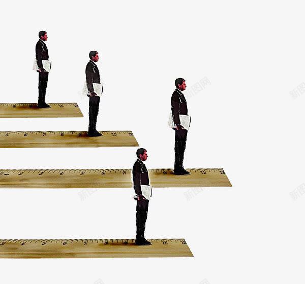 人站尺子png免抠素材_新图网 https://ixintu.com 人物 人站尺子 尺子 装饰图案