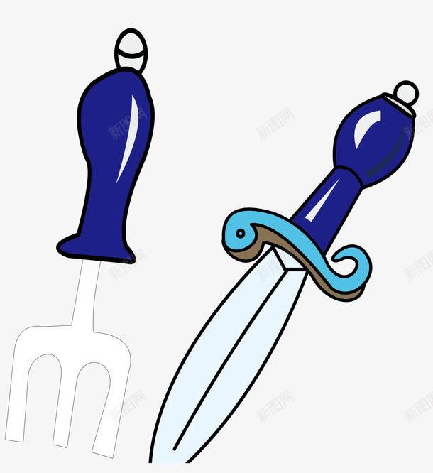 利器png免抠素材_新图网 https://ixintu.com 刀 利器 叉 锋利