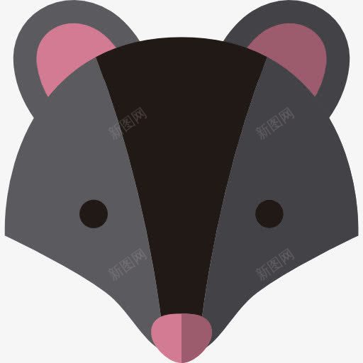 獾图标png_新图网 https://ixintu.com 动物 动物园 动物王国 哺乳动物 獾 野生动物