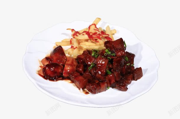 红烧肉png免抠素材_新图网 https://ixintu.com 中国菜 中式菜品 家常菜 热菜 红烧肉 美味 餐饮美食