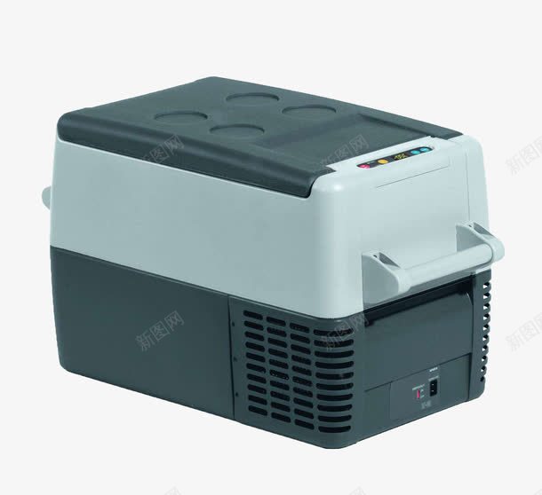 车载冰箱装饰实物png免抠素材_新图网 https://ixintu.com 免抠免费素材 免费下载 装饰素材 设计素材 车载冰箱素材