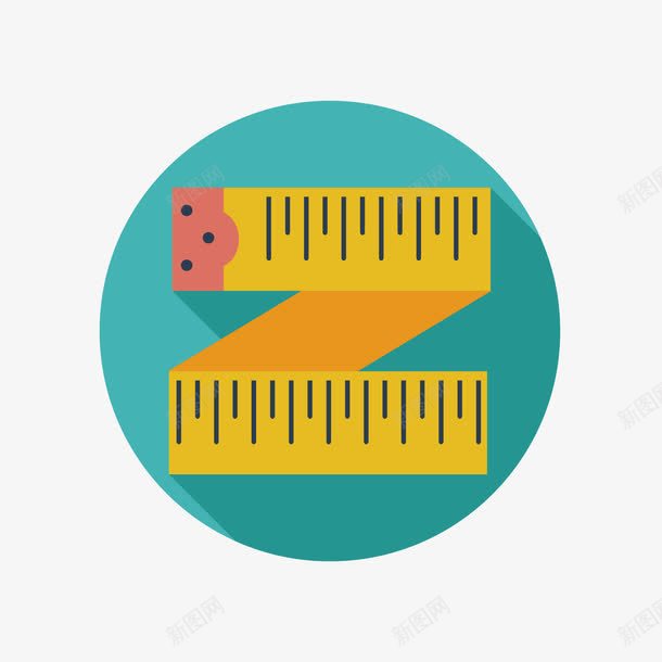 标尺尺子图标矢量图ai_新图网 https://ixintu.com 图标 尺子 标尺 矢量图
