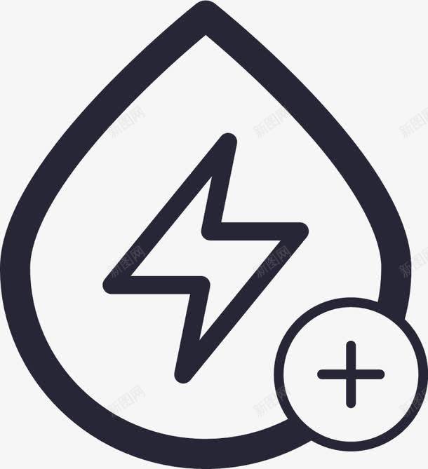 添加水电表抄表图标png_新图网 https://ixintu.com 添加水电表抄表