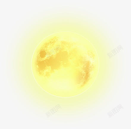 黄色朦胧背景png免抠素材_新图网 https://ixintu.com 朦胧 背景 黄色