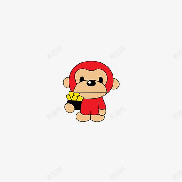 猴年卡通png免抠素材_新图网 https://ixintu.com 2016 卡通 卡通元素 卡通素材 新年 猴年