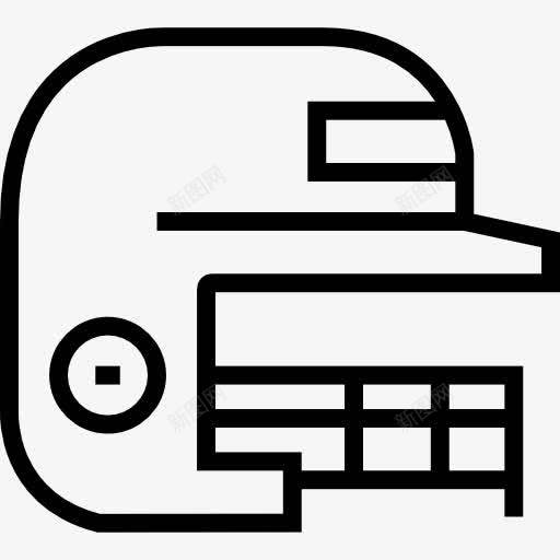 头盔图标png_新图网 https://ixintu.com 体育 体育竞赛 保护设备 头盔 棒球