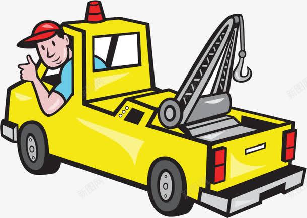 吊车司机png免抠素材_新图网 https://ixintu.com 司机 吊车 开车 老司机 车