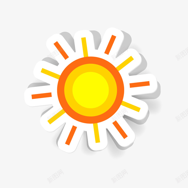 卡通精美太阳矢量图ai免抠素材_新图网 https://ixintu.com 卡通 太阳 精美 矢量图