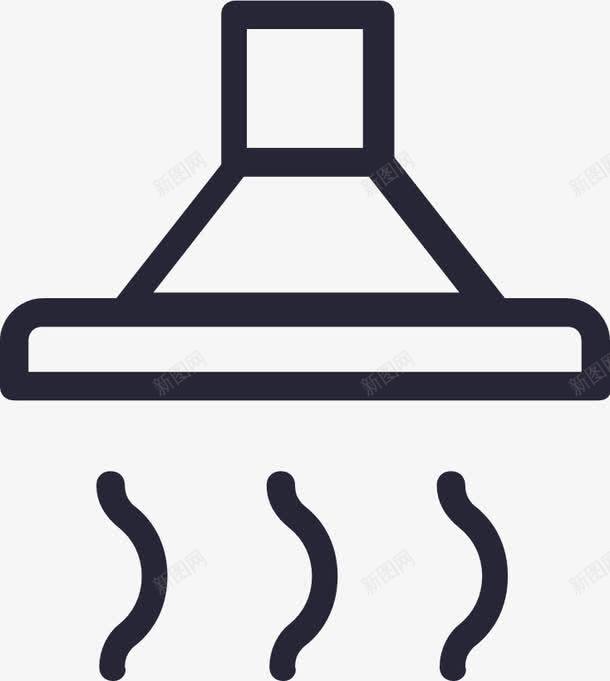 吸油烟机图标png_新图网 https://ixintu.com 吸油烟机