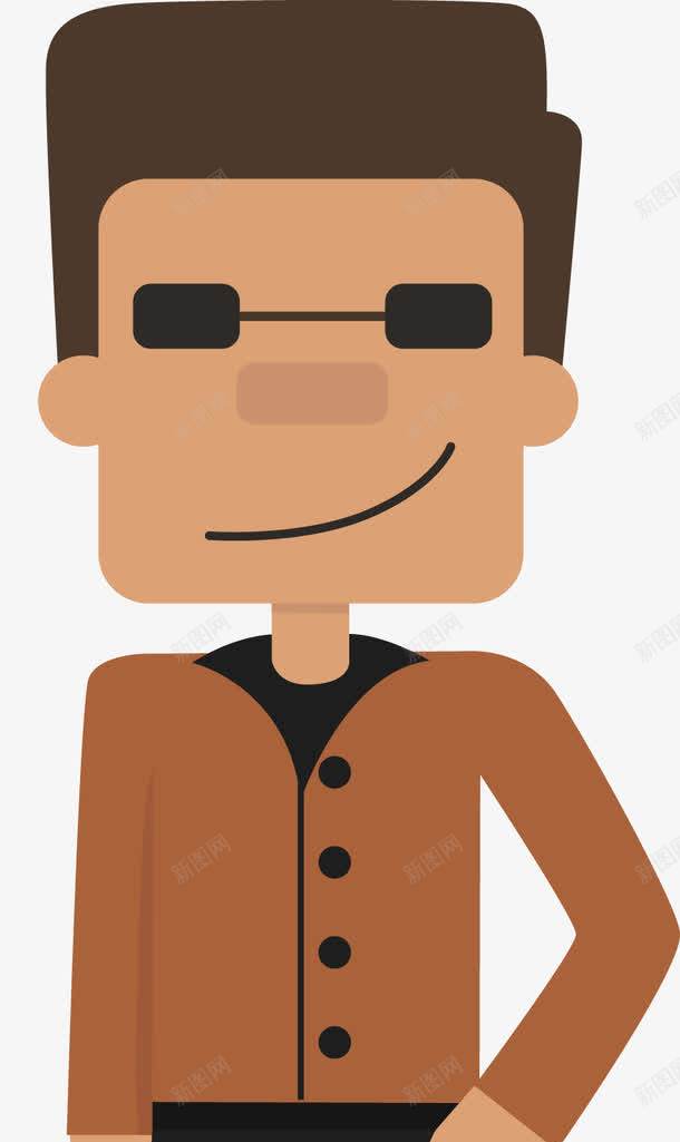 卡通职场人物开车司机png免抠素材_新图网 https://ixintu.com 卡通人物 司机 开车 职场人物 职场精英