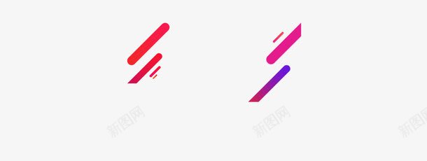 条框倾斜效果png免抠素材_新图网 https://ixintu.com 彩色 条框 海报背景装饰 白底