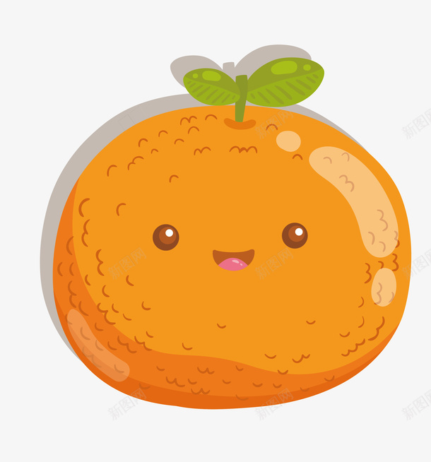 卡通简洁扁平化桔子矢量图eps免抠素材_新图网 https://ixintu.com 卡通桔子 扁平化桔子 桔子 桔子png 矢量桔子 简洁桔子 矢量图