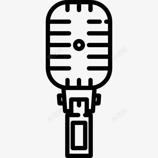 麦克风图标png_新图网 https://ixintu.com 唱歌 声音 技术 歌手卡拉 酿酒 麦克风