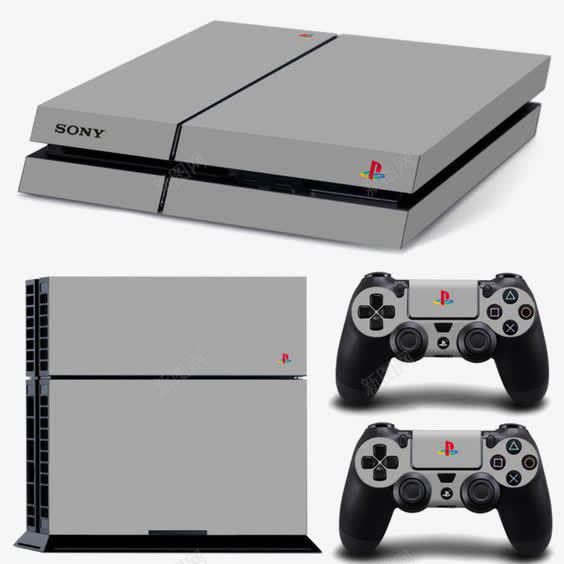 索尼游戏机png免抠素材_新图网 https://ixintu.com SONY 创意 游戏手柄 独占游戏