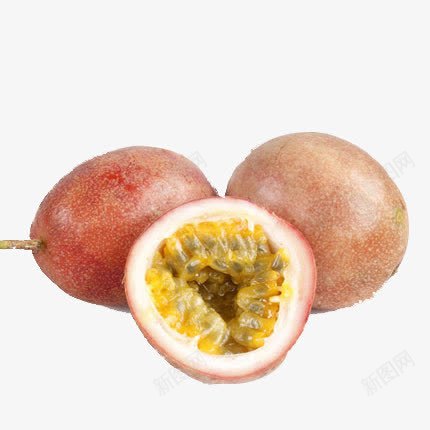 美味百香果png免抠素材_新图网 https://ixintu.com 新鲜水果 水果 美味 美食营养 鸡蛋果