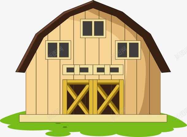 木质房屋png免抠素材_新图网 https://ixintu.com 卡通屋 屋 建筑 房子 房屋