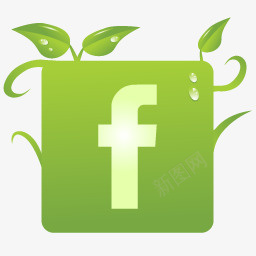 脸谱网种花png免抠素材_新图网 https://ixintu.com facebook 脸谱网