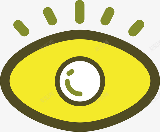 卡通眼珠图标矢量图eps_新图网 https://ixintu.com 卡通眼珠 图标 彩色 眼珠 眼睛 睫毛 简约 矢量图