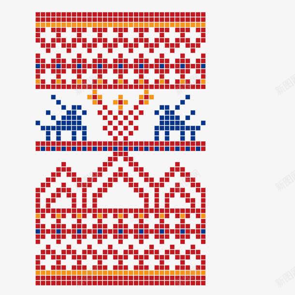 案像素图装饰图png免抠素材_新图网 https://ixintu.com 像素图 像素画 图案 装饰图