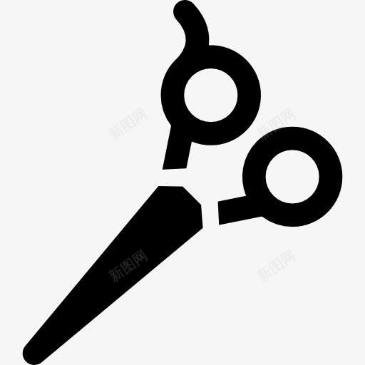剪刀图标png_新图网 https://ixintu.com 剪 剪刀 工具和器具 理发