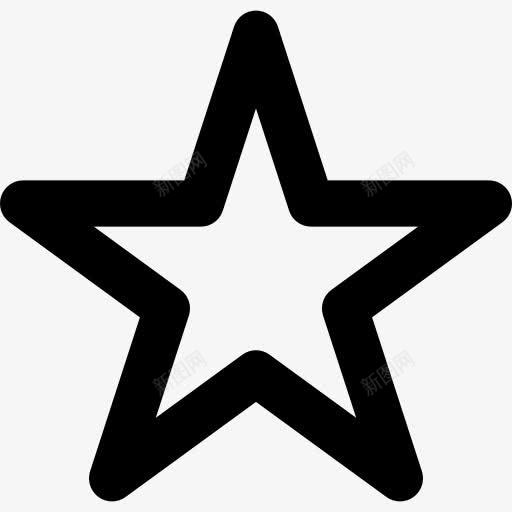 最喜欢的明星大纲符号图标png_新图网 https://ixintu.com 形状 明星 最喜欢的概述 最喜欢的界面 清晰的图标 轮廓