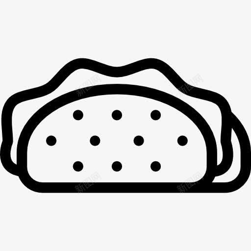 墨西哥塔可图标png_新图网 https://ixintu.com 健康 垃圾食品 墨西哥 墨西哥食物 快餐食品 食品