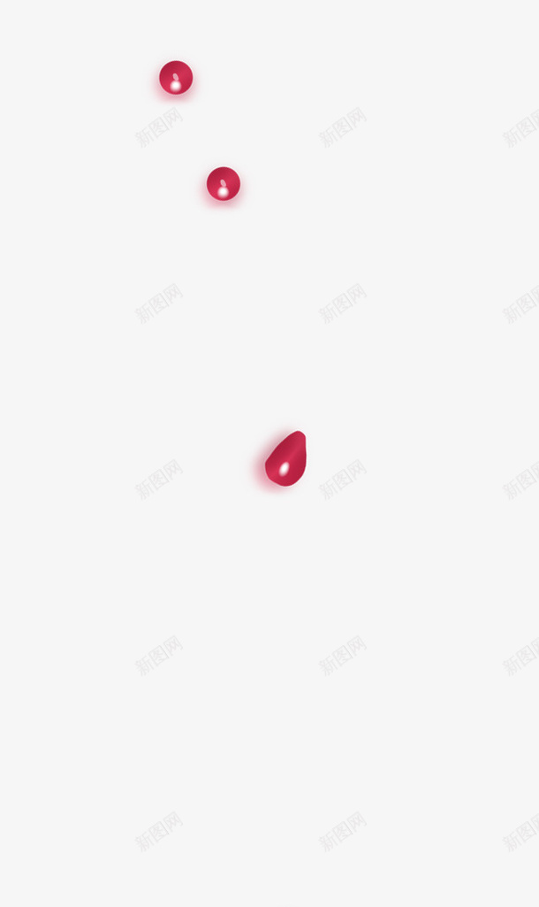 漂浮红色珠子png免抠素材_新图网 https://ixintu.com 漂浮珠子 珠子 红色珠子