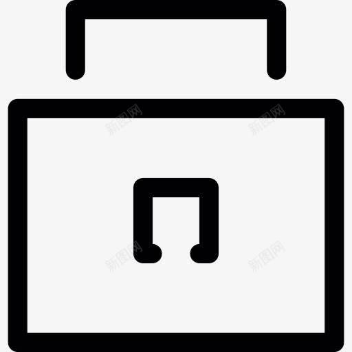 大关锁图标png_新图网 https://ixintu.com 保护 安全 封锁 挂锁 锁 锁孔