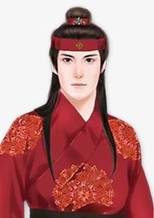 红衣英俊男子古风手绘png免抠素材_新图网 https://ixintu.com 俊美 古风 手绘 男子 红衣 英俊