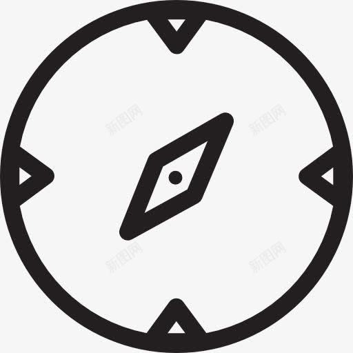 罗盘图标png_新图网 https://ixintu.com 基本点 工具 方向